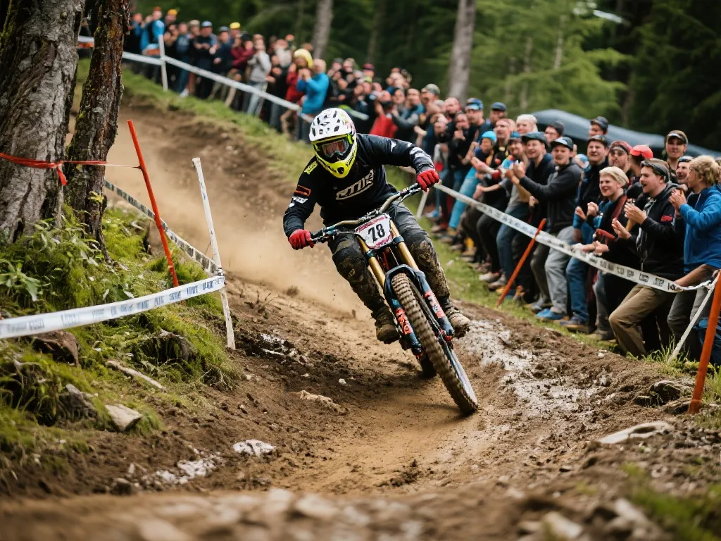 速度与意志的较量：Val di Sole下坡赛场的惊心动魄与英雄归来